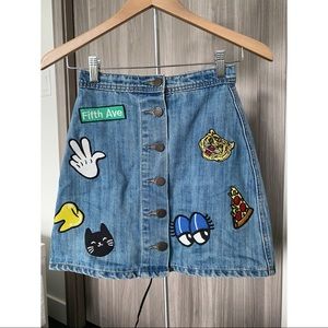Stylish Denim Skirt